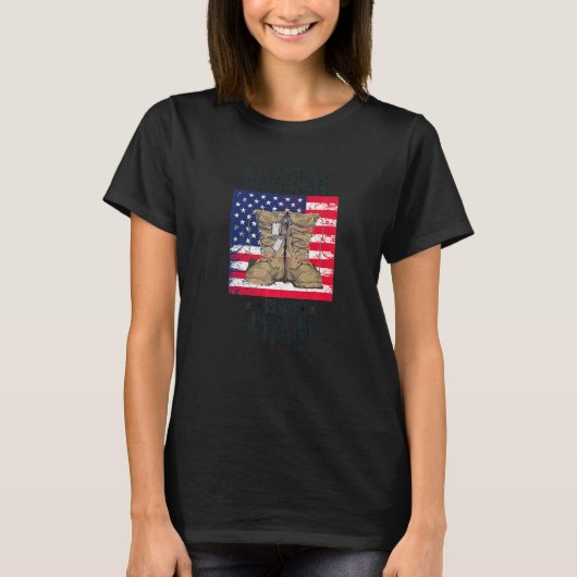 Dad Father's Day My Favorite Veteran Is My Father T-Shirt (Vorderseite)