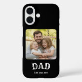 Dad-Foto etabliert Case-Mate iPhone Hülle (Rückseite)
