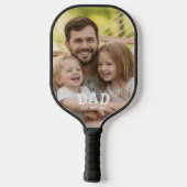 Dad-Foto etabliert Pickleball Schläger (Rückseite)