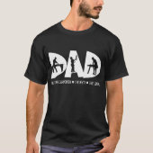 Dad Framing Carpenter Myth Legend Fathers Day Gift T-Shirt (Vorderseite)