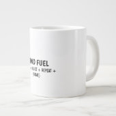 DAD FUEL - LARGE MUG Jumbo-Tasse (Vorderseite Rechts)