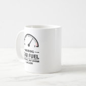 Dad Fuel – Sarcasm Warning Kaffeetasse (Vorderseite Links)