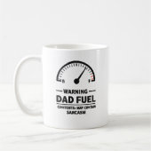Dad Fuel – Sarcasm Warning Kaffeetasse (Links)