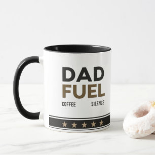Dad Fuel Tasse Kaffee, Hobby, Stille Kaffee