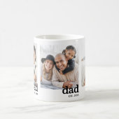 Dad Gegründet 3 Foto-Collage Kaffeetasse (Mittel)