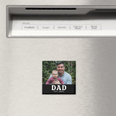 Dad Gegründet Foto-Geschenk Magnet (In Situ (Geschirrspüler))