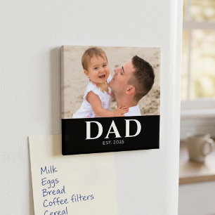 Dad gegründet Foto Vater-Tag Magnet