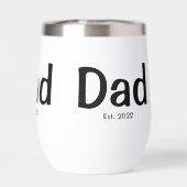 Dad gegründet Neues Dad-Geschenk (Rückseite)