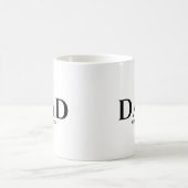 Dad gegründet Neues Dad-Geschenk Kaffeetasse (Mittel)