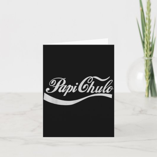 Dad Gift Father's Day Pa Chulo Mexican Karte (Vorderseite)