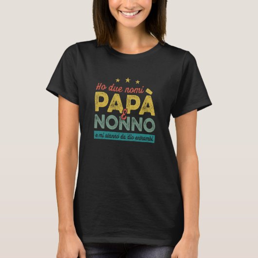 Dad Grandpa From Son Daughter Kids Siblings Daddy T-Shirt (Vorderseite)