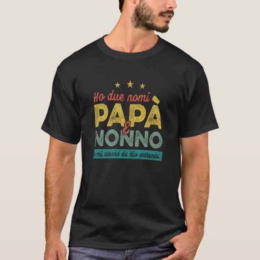 Dad Grandpa From Son Daughter Kids Siblings Daddy T-Shirt (Vorderseite)