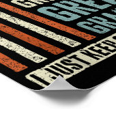 Dad Grandpa Great Grandpa  Poster (Ecke)