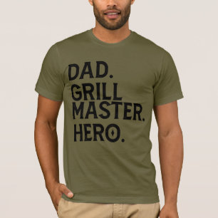 Dad Grill Master Held - Lustiger Dad Grills  T-Shirt