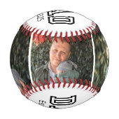 Dad-Gründung Jahr 3 Foto Baseball (Vorderseite)