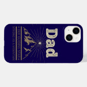 Dad Guiding Star Mountain Case-Mate iPhone Hülle (Rückseite (Horizontal))