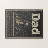 Dad Guiding Star Mountain Puzzle (Horizontal)