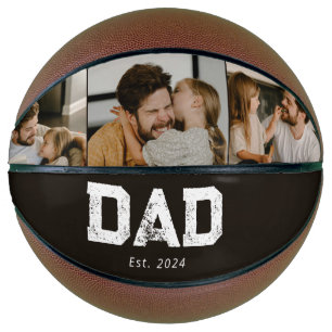 Dad hat Black Fun 3 Foto eingerichtet Basketball