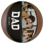 Dad hat Black Fun 3 Foto eingerichtet Basketball (Vertikal)
