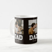 Dad hat Black Fun 3 Foto eingerichtet Kaffeetasse (Vorderseite Links)