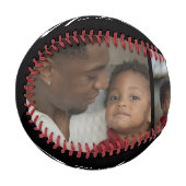 Dad hat Bold Black 3 Foto gegründet Baseball (Vorderseite Links)