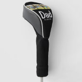 Dad hat Modern Black 3 Foto eingerichtet Golf Headcover (angewinkelt)