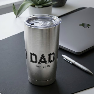 Dad hat neuen Dad-Geschenk gegründet Thermobecher