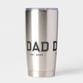 Dad hat neuen Dad-Geschenk gegründet Thermobecher (Vorderseite)