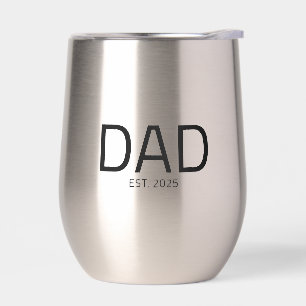 Dad hat neuen Dad-Geschenk Thermal Wein gegründet