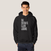 Dad Husband Clinical psychologist Legend Hoodie (Vorne ganz)