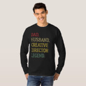 Dad Husband Creative Director Legend Creative Dire T-Shirt (Vorne ganz)