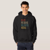 Dad Husband Ghostwriter Hero Hoodie (Vorne ganz)