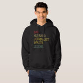 Dad Husband Journalist Writer Legend Journalist Wr Hoodie (Vorne ganz)