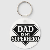 Dad is my superhero schlüsselanhänger (Vorderseite)