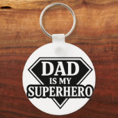 Dad is my superhero schlüsselanhänger (Vorderseite)