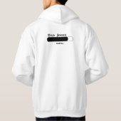 "Dad Joke Loading" Lustiger Papa Hoodie | Vater (Rückseite)