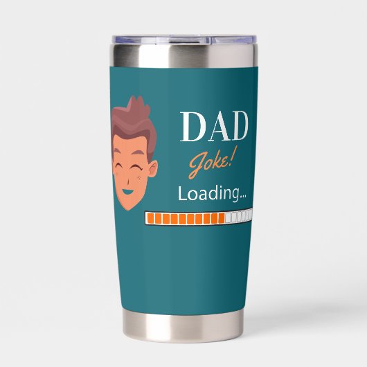 Dad Joke Loading Thermobecher (Vorderseite)
