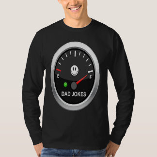 Dad Jokes Full Tank  Father Fuel Gauge Humor Joke