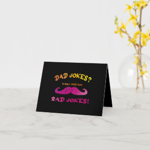 Dad Jokes You Mean Rad Jokes Karte