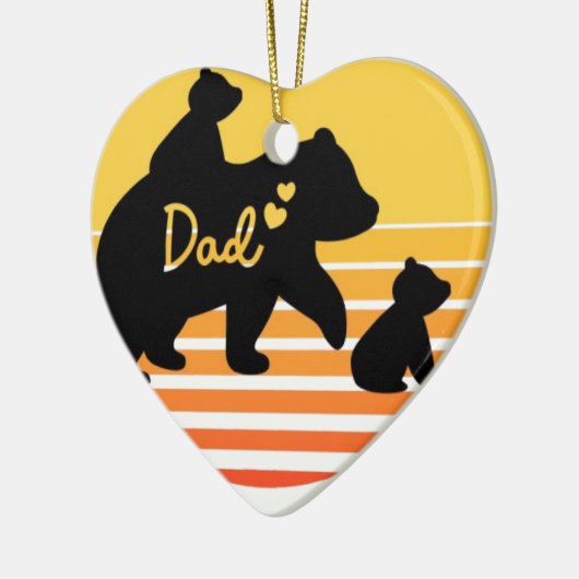 DAD KERAMIK ORNAMENT (Links)
