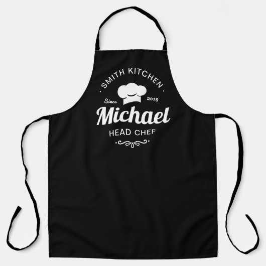 Dad & Kid Christmas Chef Apron Set Schürze (Vorderseite)