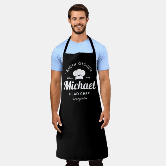 Dad & Kid Christmas Chef Apron Set Schürze (Getragen)