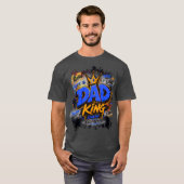 Dad King Bootleg Design T-Shirt (Vorne ganz)