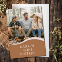 Dad Leben Ist Das Beste Leben Camping Vater-Tag