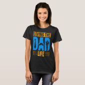Dad Life Fathers Day Future Dad First Time Daddy T-Shirt (Vorne ganz)