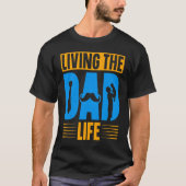 Dad Life Fathers Day Future Dad First Time Daddy T-Shirt (Vorderseite)