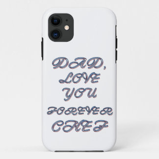 DAD, LOVE YOU FOREVER CHEF 1 Case-Mate iPhone HÜLLE