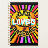 DAD LOVES BASEBALL PLANER (Vorderseite)