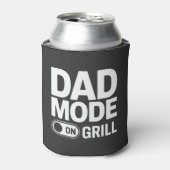 Dad-Modus Grill an BBQ Humor Dosenkühler (Kanne Vorderseite)