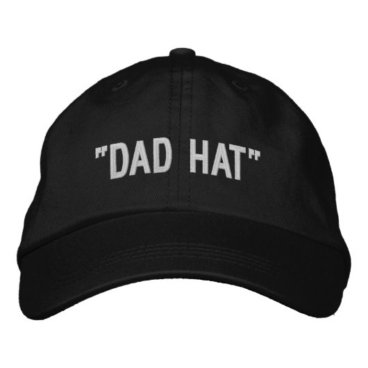 Dad-Mütze Bestickte Baseballkappe (Vorderseite)